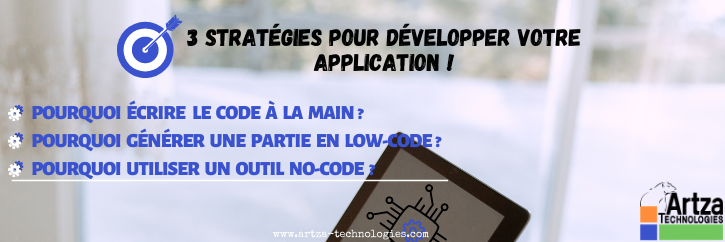 stratégies de développement d'une application